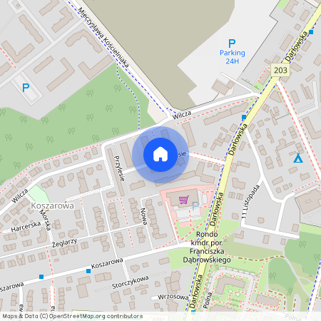 Przylesie, Ustka, pow. słupski