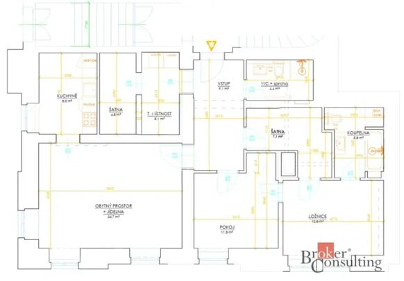 Pronájem bytu 3+1 98 m - Fotografie 1