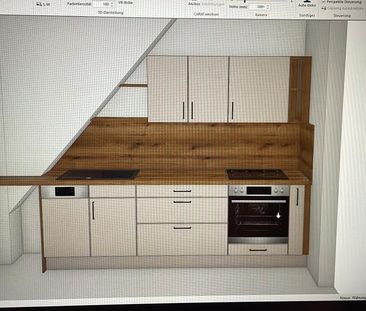 Vermiete Dachgeschosswohnung 3 Raum Wohnung Garage - Foto 1