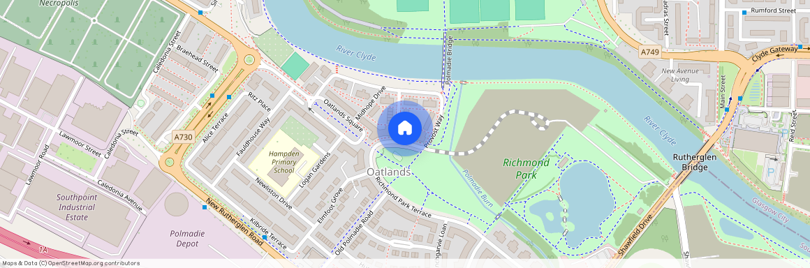 Richmond Park Gardens, Flat 3-1, Hutchesontown, G5 0HG