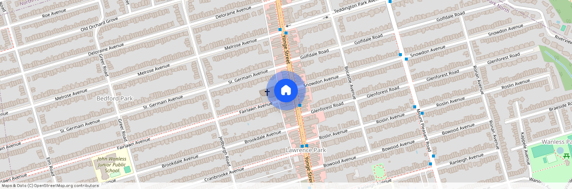 6 Fairlawn Avenue, Toronto, Ontario, M4N 1E2 (Yonge St and Lawrence Ave)