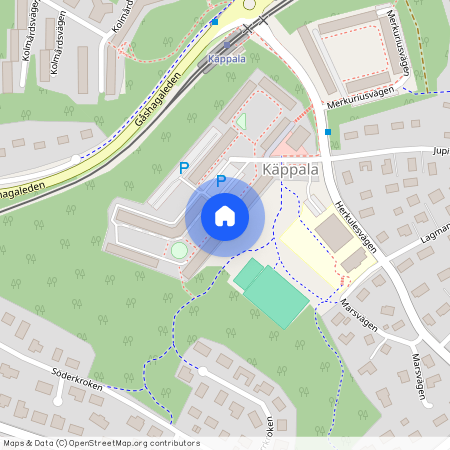 Jupitervägen 33, Käppala