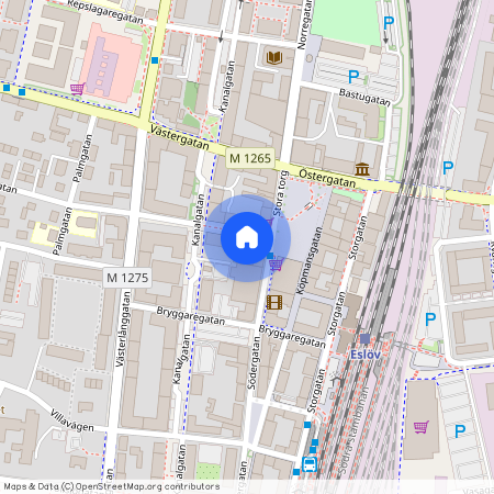 Eslöv, Skåne, Södergatan 2