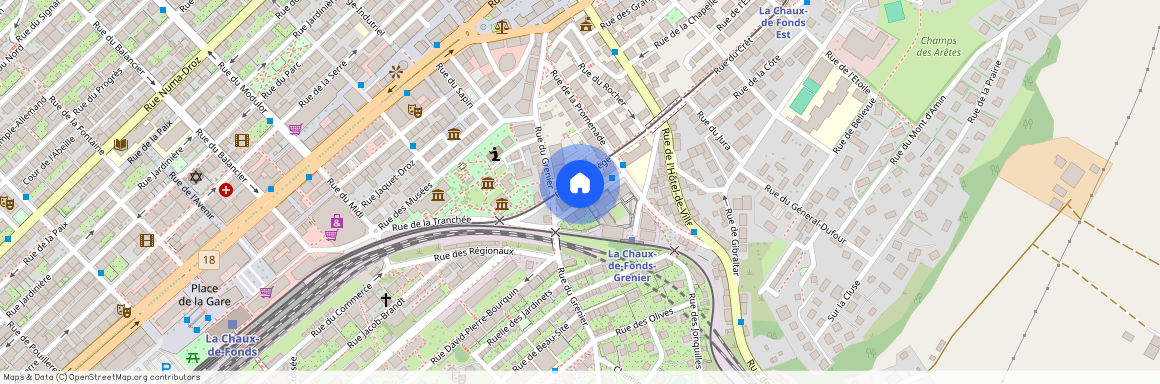 Rue du Manège 19, 2300 La Chaux-de-Fonds