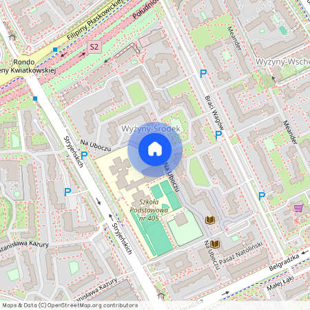 ul. Na Uboczu, Natolin, Ursynów, Warszawa, mazowieckie