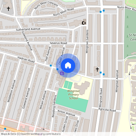 Wingrove Gardens, Fenham NE4