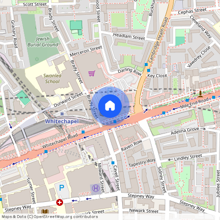 E1, London