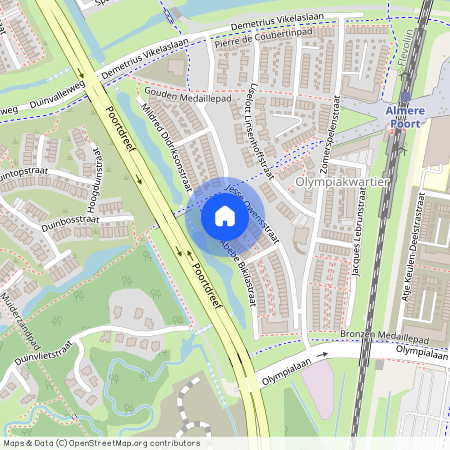 Abebe Bikilastraat 20, 1361CD, Almere