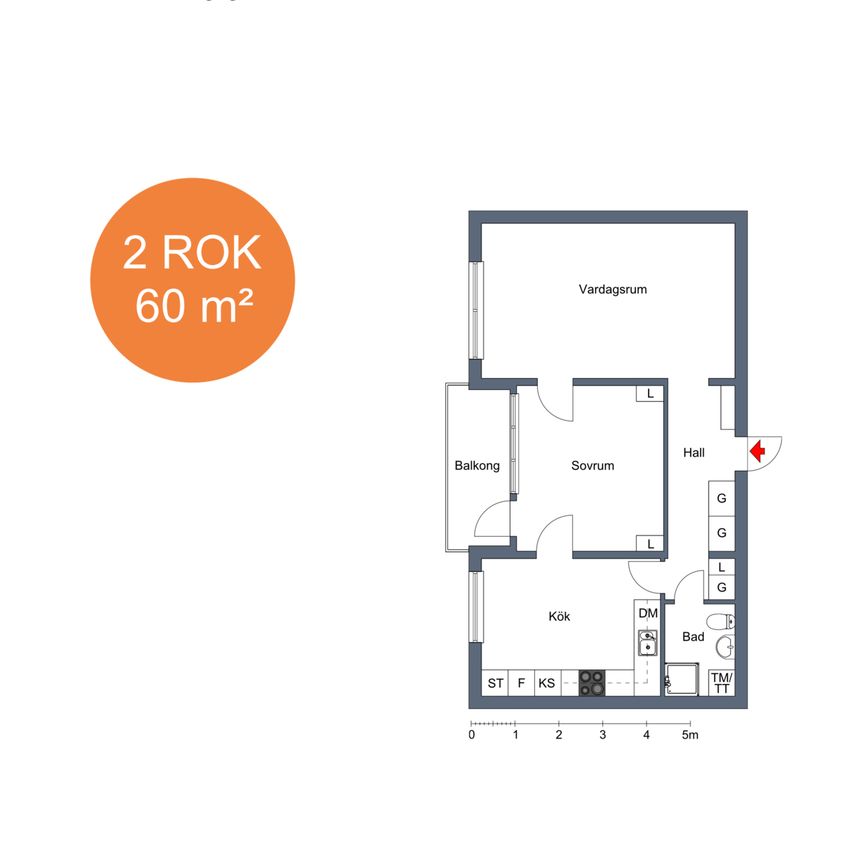 Bergsgatan 4 B - Photo 1