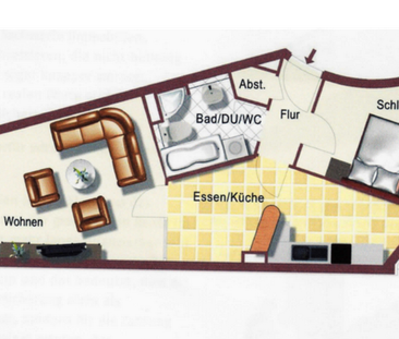 Helle 2-Zimmer Wohnung mit guter Ausstattung in Berlin-Köpenick - Foto 2