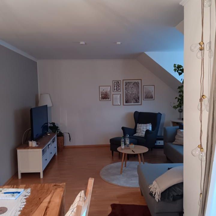 61qm Dachgeschosswohnung 2ZKB - Photo 1