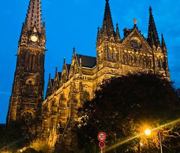 möbliertes design Apartement mit Balkon - im Zentrum Süd - Foto 1