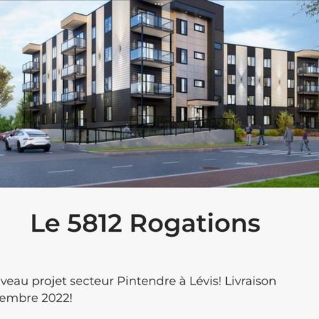 Appartement à louer 3 1/2 Lévis 5812 des Rogations - Photo 4