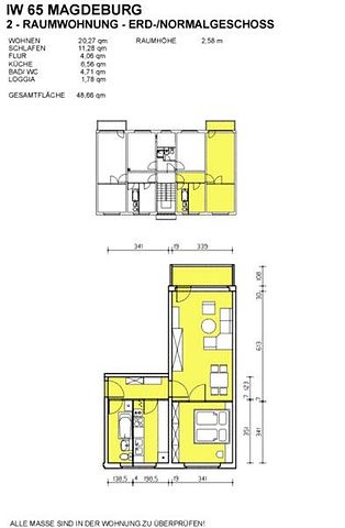 Schöne 2-Zimmer-Wohnug mit Balkon ab sofort anmietbar! - Photo 3