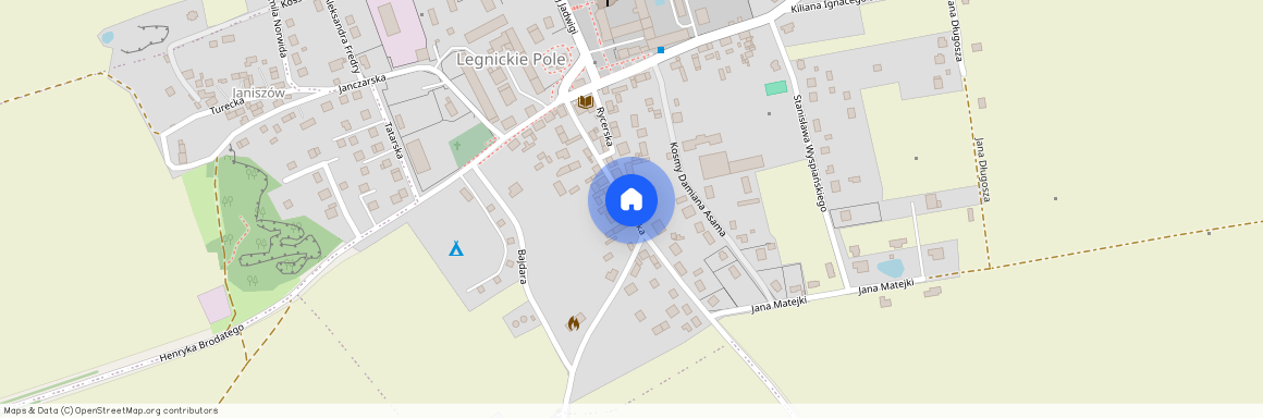 ul. Piastowska, Legnickie Pole, Legnickie Pole, legnicki, dolnośląskie