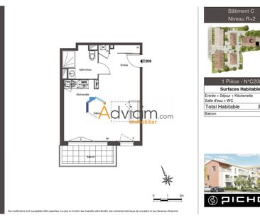 F 1 de 36 m² - Photo 2