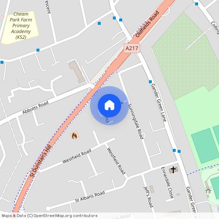 Elizabeth Close, Cheam