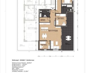 Gemütliche 4-Raumwohung mit großer Dachterrasse - Photo 1