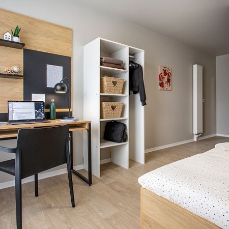 Chambre coloc’ seule de 10m² - Photo 3