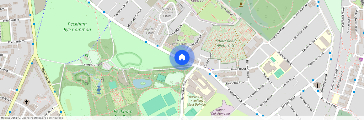 Rye Hill Park, Peckham Rye, SE15