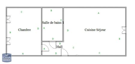 Appartement à louer 2 pièces 42.08m² - Photo 3