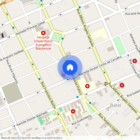 Rua Capitão Souza Franco, 171 - 80.730-420 - Batel - Curitiba