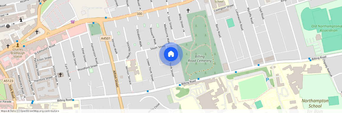 Upper Thrift Street, Northampton