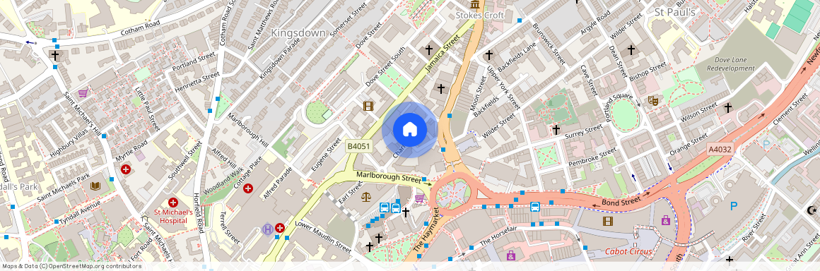 Centro, Charles Street, BS1 3NN