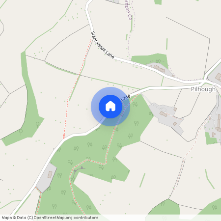 Pilhough Lane, Nr Rowsley