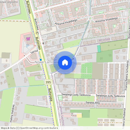 ul. Graniczna, Jagodno, Krzyki, Wrocław, dolnośląskie