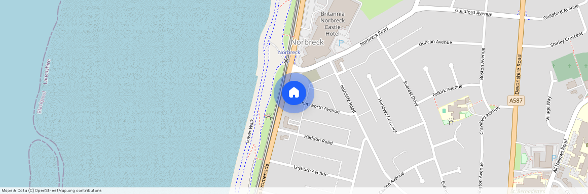Queens Promenade, Bispham, Blackpool