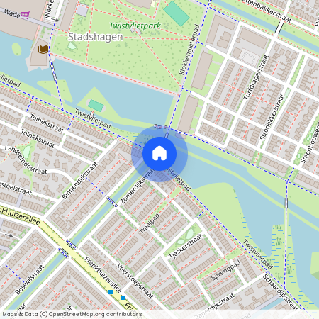 Twistvlietpad, Zwolle