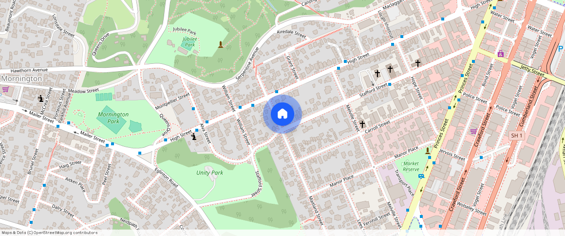 ** Maitland Street, Dunedin Central