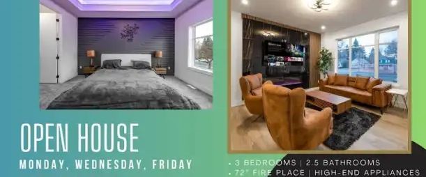 HALF MONTH FREE! 3 Bed 2.5 Bath Near Campus Saint-Jean, University of Alberta | 9232 85 Street, Edmonton - Photo 1