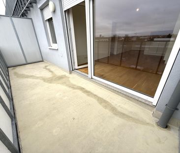 Günstige Neubauwohnung mit MEGA-SÜD-BALKON (11,77m²) nahe Akademiepark - Photo 4
