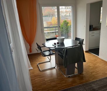 2½ ZIMMER-ATTIKAWOHNUNG IN BADEN (AG), MÖBLIERT, TEMPORÄR - Photo 4