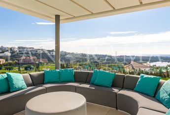 Incredible villa with sea and Golf course views