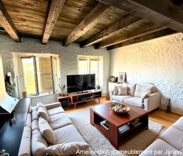 Appartement duplex à louer de 2,5pièce dernier étage - Chauffage El... - Foto 2