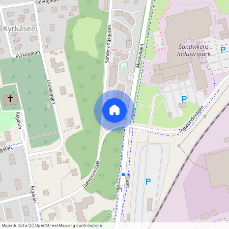 Kyrkåsen, Sandviken, Gävleborg, Mossvägen 17 A