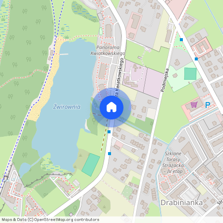 ul. Eugeniusza Kwiatkowskiego, Drabinianka, Rzeszów, podkarpackie