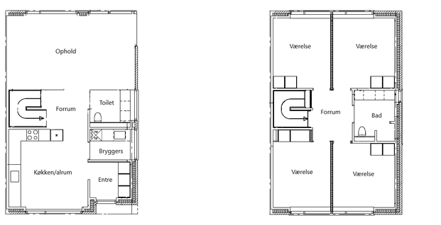 Moderne 5 værelses rækkehus - Foto 1