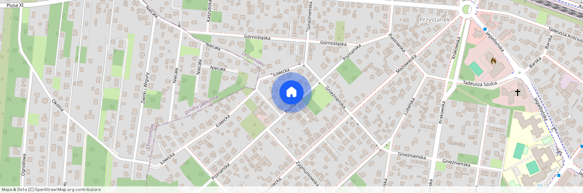 Poznańska 20, Legionowo, legionowski, mazowieckie