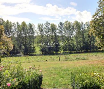 Propriété normande à louer à Clarbec - Jardin et terrasse - Photo 6