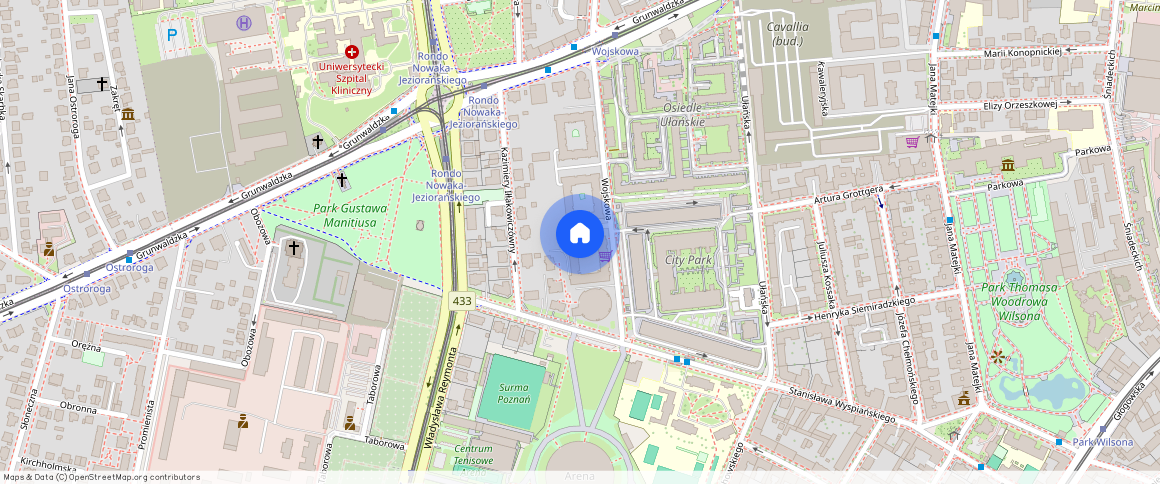 Poznań Grunwald, Stanisława Wyspiańskiego