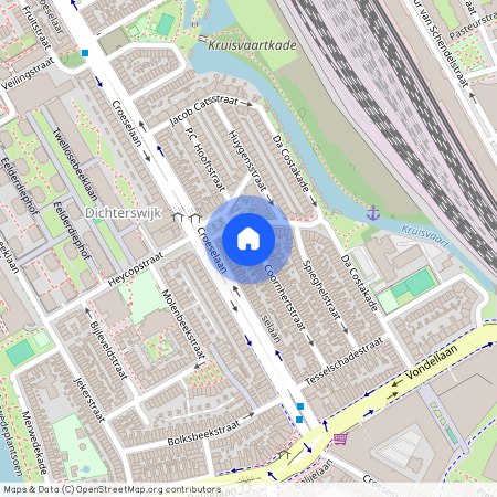 Dichterswijk, 3521 XK, Coornhertstraat, Utrecht