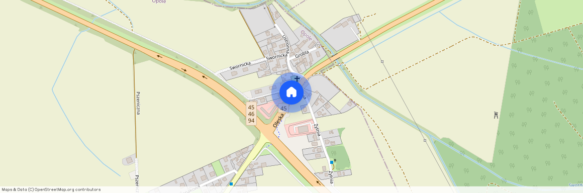 ul. Oleska, Chabry, Opole, opolskie