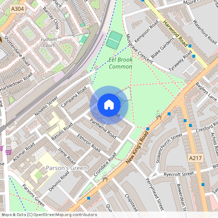 Favart Road, Fulham, London, SW6