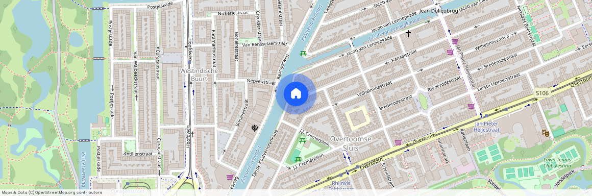 Overtoomse Sluis, 1054 XG, Kanaalstraat, Amsterdam