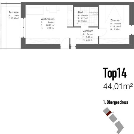 IHRE NEUE 2-Zimmer-Wohnung mit herrlichem Balkon und Tiefgaragenparkplatz in Liebenau - Photo 4