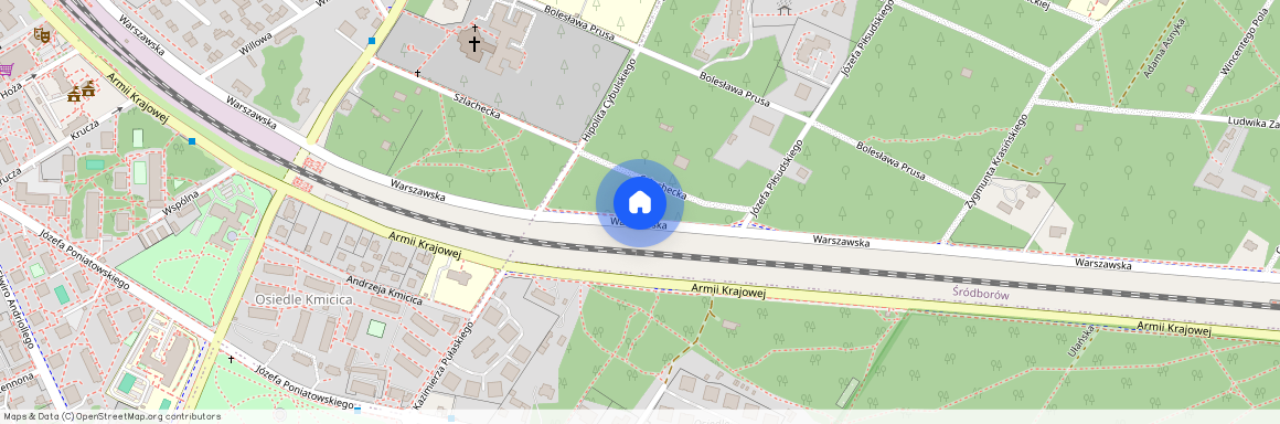 Otwock ul. Warszawska 49, Otwock, otwocki, mazowieckie